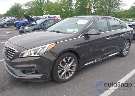 2015 Hyundai Sonata Limited 2.0T z USA, uszkodzony, nr VIN 5NPE34AB6FH141462